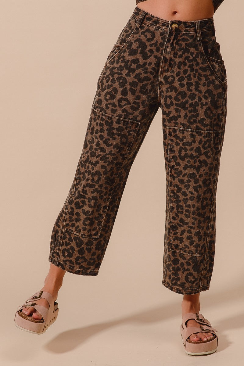 Leopard Print Pants